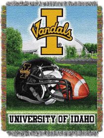 Idaho OFFICIAL Collegiate "Home Field Advantage" Woven Tapestry Throw