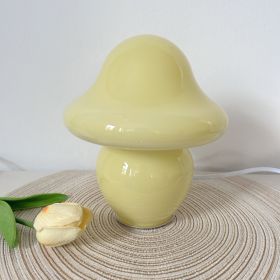 Home American Mushroom Decorative Lamp (Option: A light yellow finish-EU)