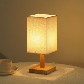 Energy Saving LED Night Lights For Study Rooms And Homestays (Option: Linen yellow-Touch charging-USB)