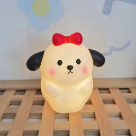 Cartoon Luminous Night Market Stall Led Small Night Lamp Christmas Gift (Option: Fat Mouse Red)