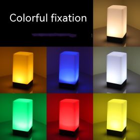 Bar Table Lamp Atmosphere Desk Lamp Led Colorful Lights (Option: Colorful Fixed Color Charger)