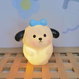 Cartoon Luminous Night Market Stall Led Small Night Lamp Christmas Gift (Option: Fat Mouse Blue)