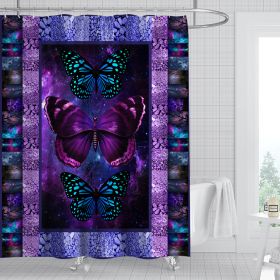 Digital Print-free Bathroom Curtain (Option: YLHTYY13-90gsm finished product 400g)