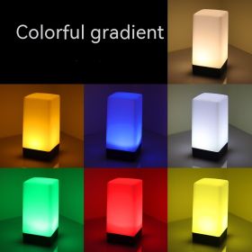 Bar Table Lamp Atmosphere Desk Lamp Led Colorful Lights (Option: Colorful Gradient Charger)