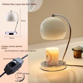 Dopamine Fragrance Lamp Wax Melting Lamp Bedroom Bedside Lamp Advanced Sense Ambience Light Gift Decoration Night Light (Option: White Dimmer Switch-KC)