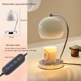 Dopamine Fragrance Lamp Wax Melting Lamp Bedroom Bedside Lamp Advanced Sense Ambience Light Gift Decoration Night Light (Option: White Timer Switch-KC)