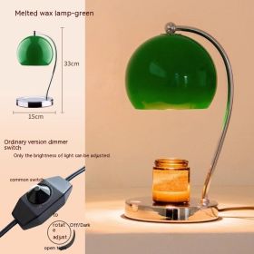 Dopamine Fragrance Lamp Wax Melting Lamp Bedroom Bedside Lamp Advanced Sense Ambience Light Gift Decoration Night Light (Option: Green Dimmer Switch-EU)