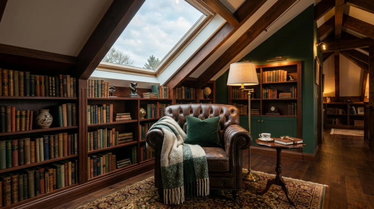 12 Dreamy Reading Nook and Attic Ideas for Book Lovers Seeking Solitude