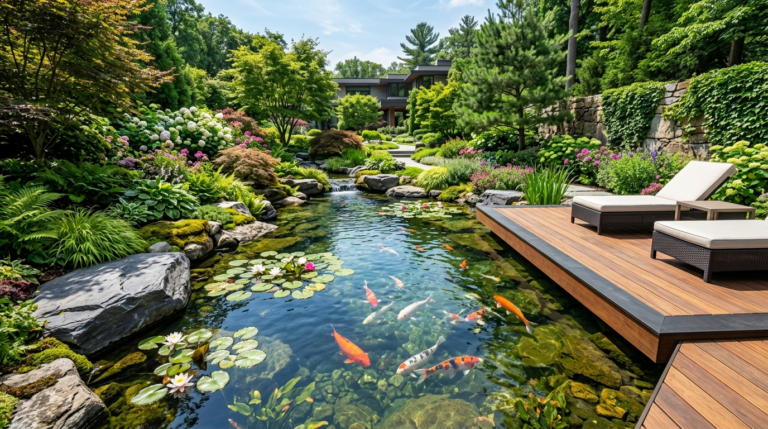 How to Cultivate a Luxury Garden: Ice Cube Seeds to Koi Ponds