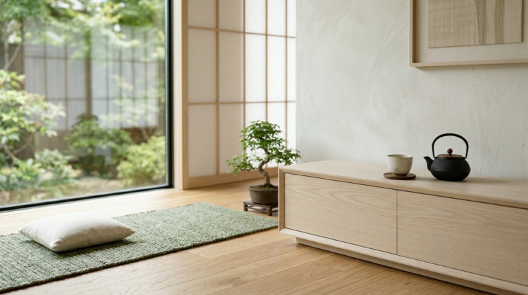 7 Japandi Ideas for the Ultimate Summer Wellness Space