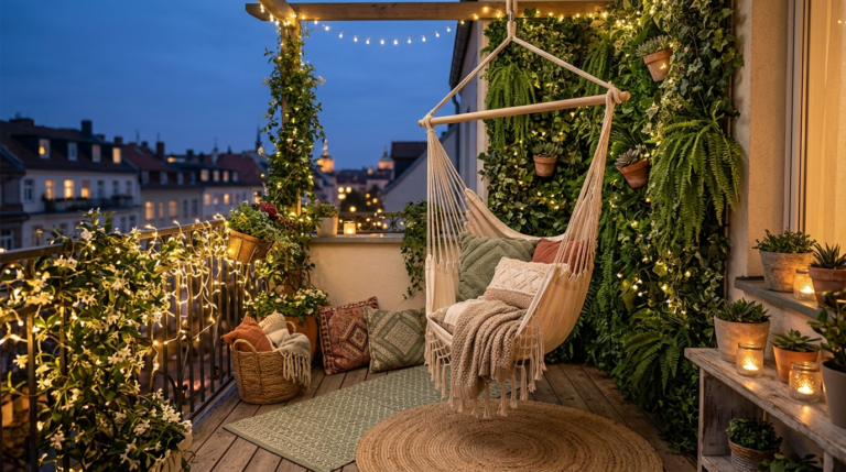 How to Transform Your Small Balcony Into a Whimsical Summer Haven
