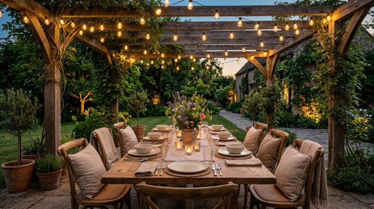 How to Create an Unforgettable Outdoor Dining Experience at Home