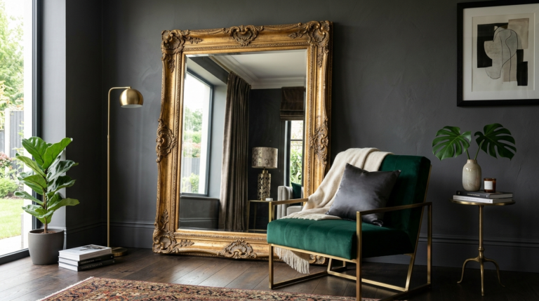 The Elegant Art of Layering Beautiful Mirrors and Wall Decor