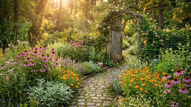 How to Grow a Whimsical Medicinal Herb Garden